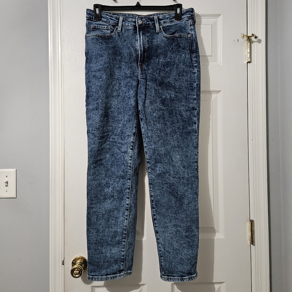 Women's Old Navy High-Waisted OG Straight Ankle Jeans - 12 Tall